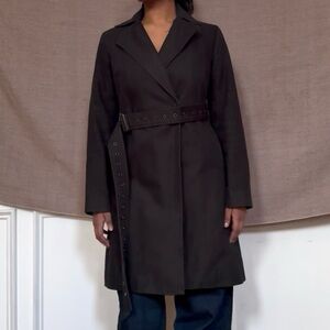 banana republic denim coat